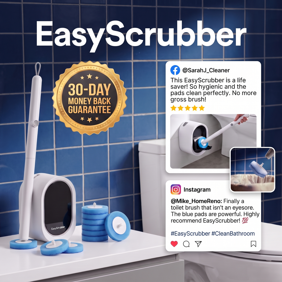 Easy Toilet Scrubber™ QuickClean Refills