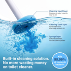 18 Pack Easy Scrubber™ Disposable Toilet Cleaning Refill Pads.